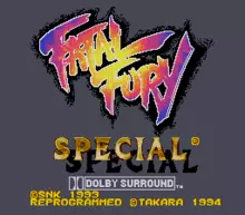 Image n° 4 - screenshots  : Fatal Fury Special